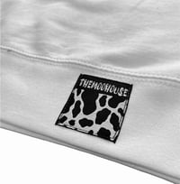 Image 3 of WHITE Cow Head Crew X Flannel