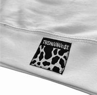Image 4 of WHITE Milk Crate Crewneck