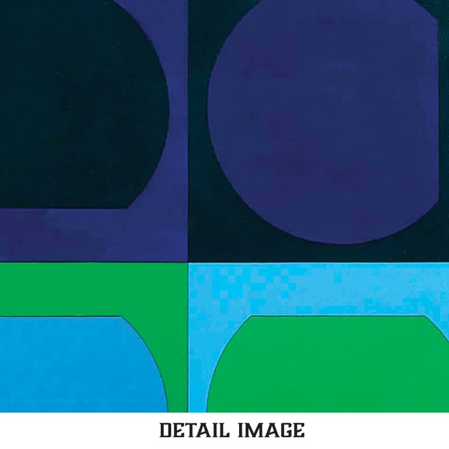 Victor Vasarely | Galerie Denise Rene | 1966 | Exhibition Poster | Wall Art Print | Home Decor