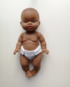 Poupée fille Afrique + couche 