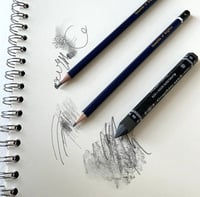 Image 1 of Graphite stick and pencils