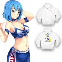 Image 2 of SUMMERSHOP RACE QUEEN V1 MITSUBISHI X SUBARU X MAZDA HOODIE