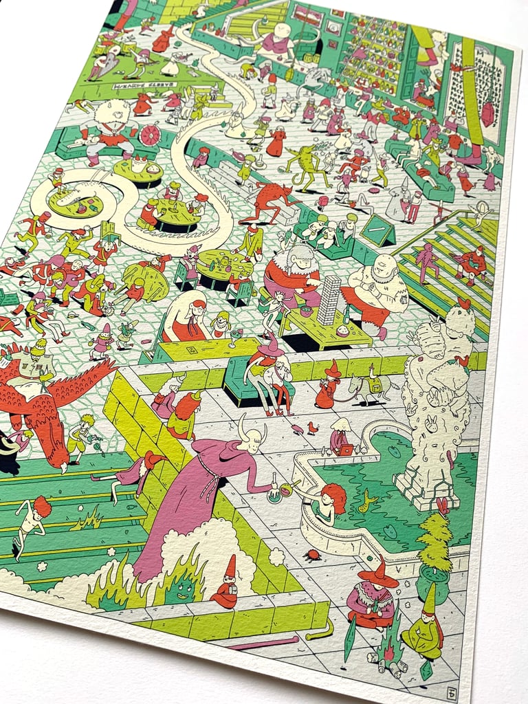 The Wizards Sleeve (Giclee Print) Tom Dearie