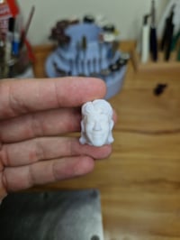 Image 2 of Eddie Guerrero (Mullet) 3D Printed Head 