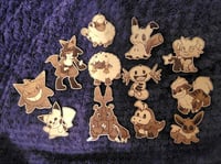 Pokemon Wooden Keychain