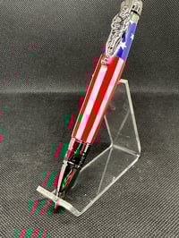 Image 5 of HAND MADE SOCCER TWIST PEN WITH USA FLAG Body