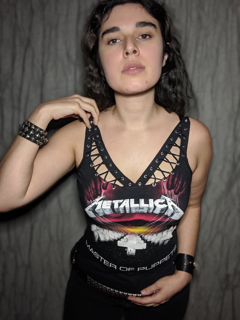 Metallica - Lace Up Top - Made to Order Image 5
