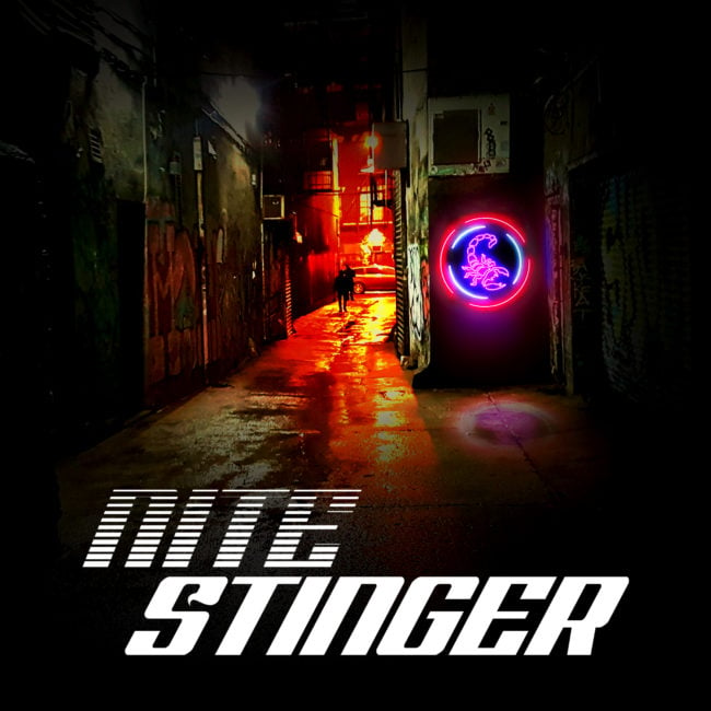 Image of Nite Stinger debut CD from Sao Paulo Brazil, feat: members Sioux 66 & Tales From The Porn  (Import)