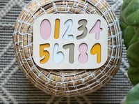 Image 2 of Wooden Number Puzzle