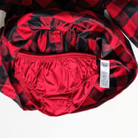 Image 3 of Baby Girls Matching Family Buffalo Plaid Ruffle Dress - Classic Red