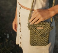 Image 1 of Moss green essential bag