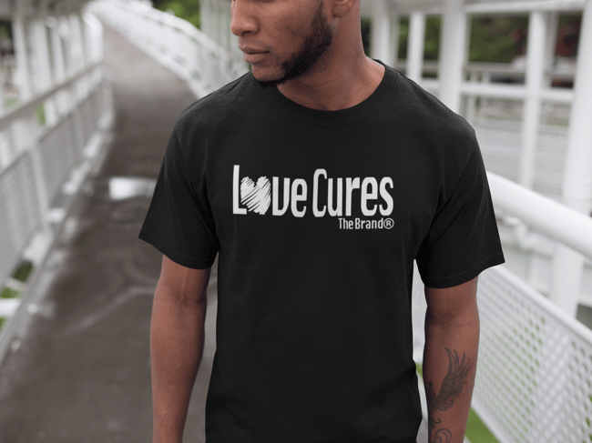 Love Cures Casual Tshirt (Blk)