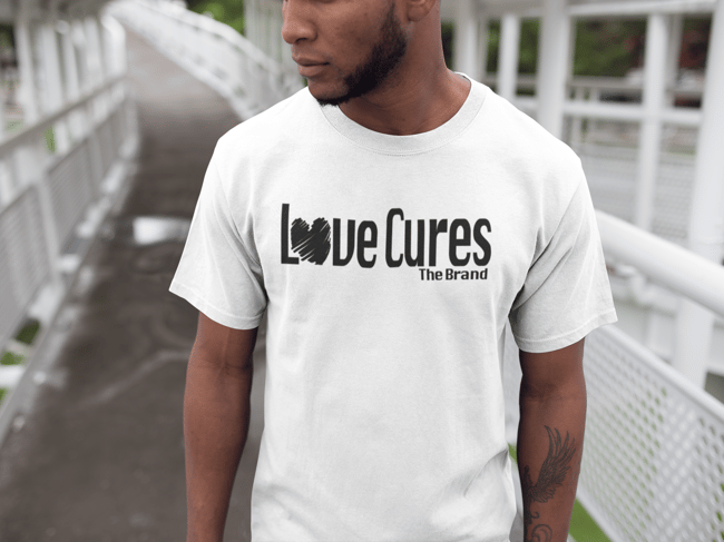 Love Cures Casual Tshirt (Wht)