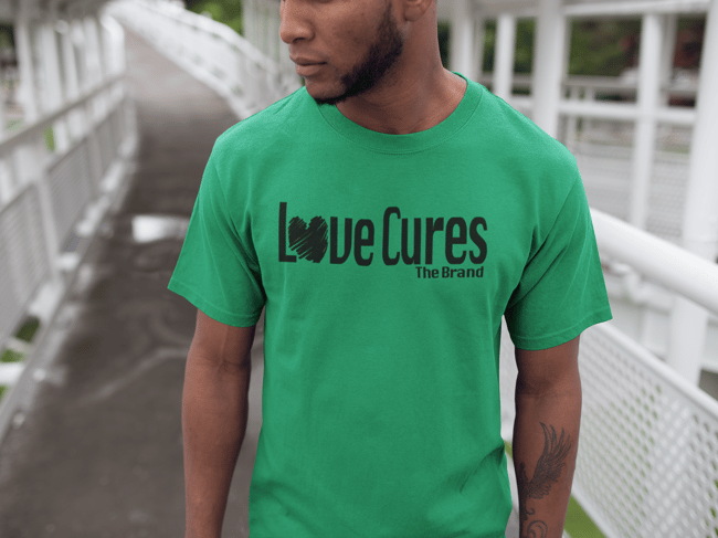 Love Cures Casual Tshirt (Grn)