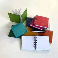 Image 1 of Small square spiral bound sketchbook