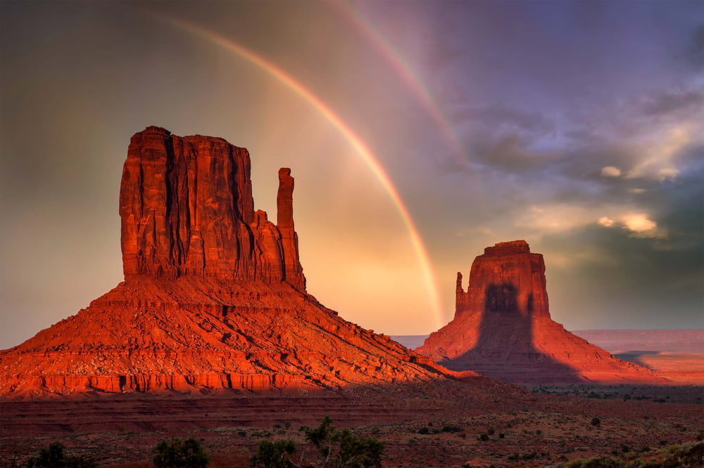 Image of FREE Monumental Rainbow print with purchase of 2023 Calendar or book 