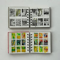 Image 4 of Small square spiral bound sketchbook