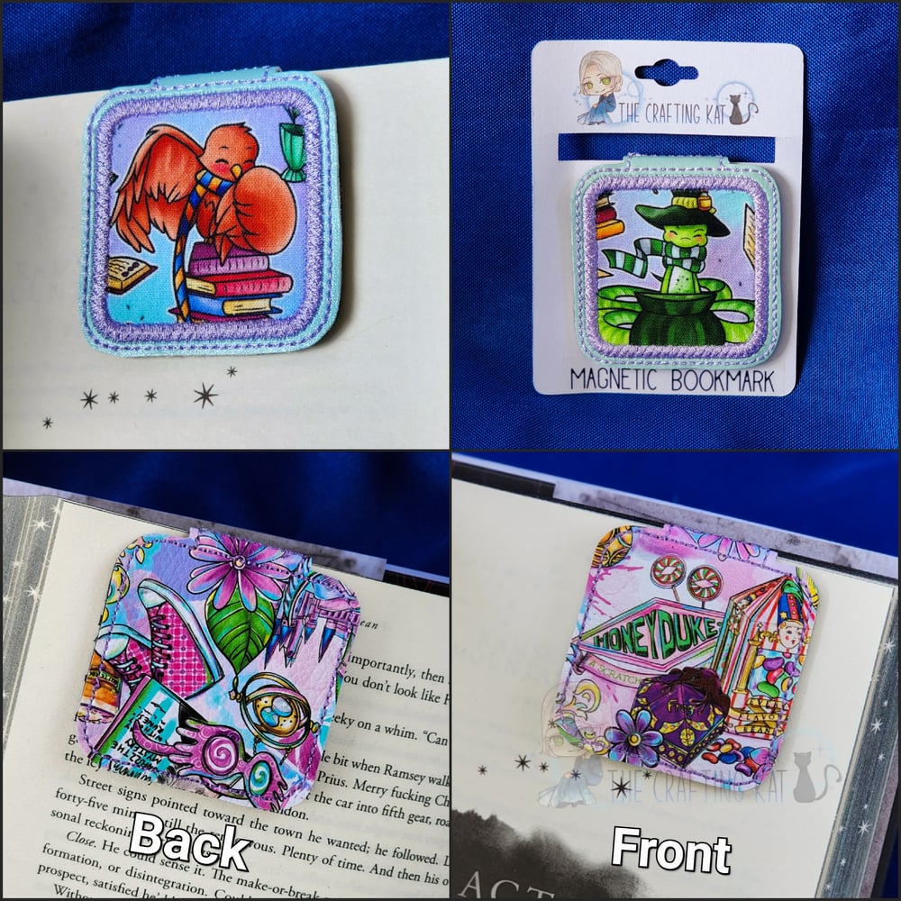 Image of Magnetic Bookmarks-Fabric Feature