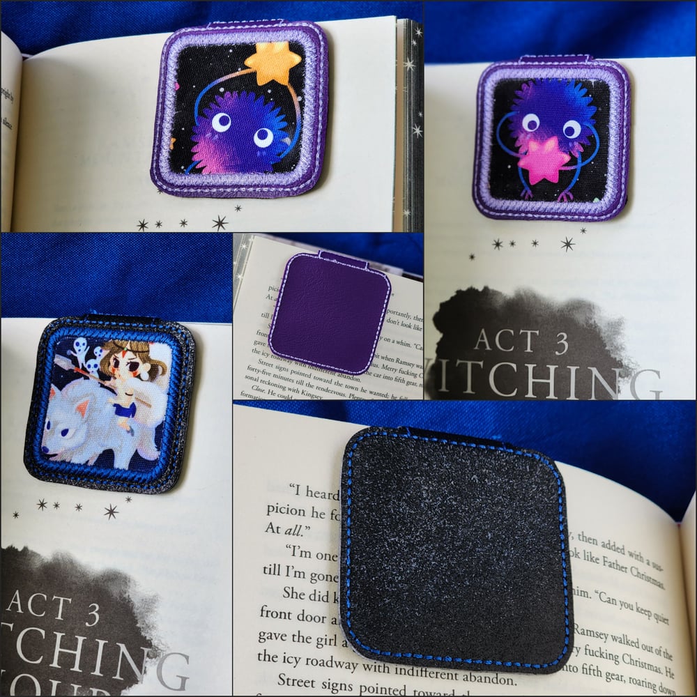 Image of Magnetic Bookmarks-Fabric Feature