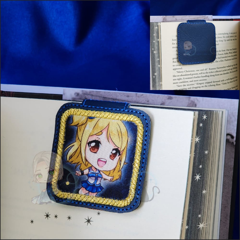 Image of Magnetic Bookmarks-Fabric Feature