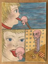 Original artwork from Psychic Candies