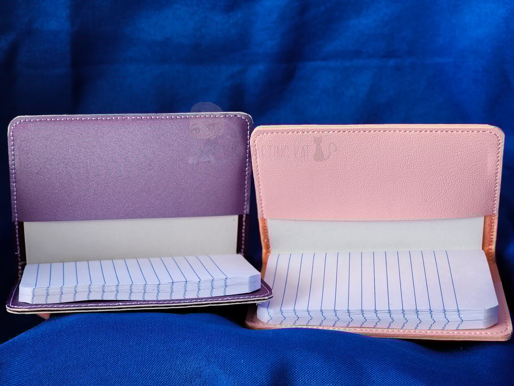 Image of Mini notebook cover-Notebook included!
