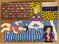 Image 2 of Nicolas Le Bault - 3 girls - Original artwork from The Lost Dimension
