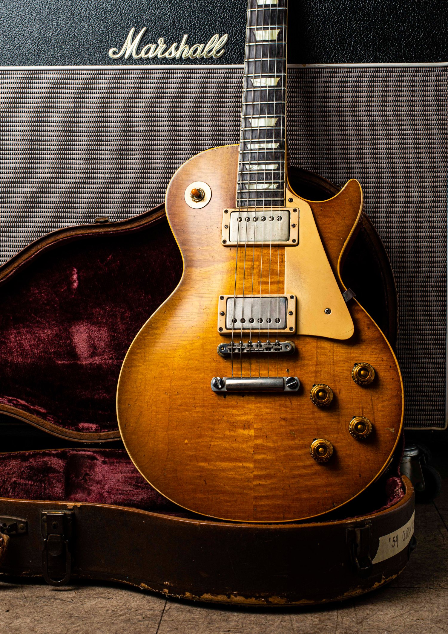 1959 Burst - 'Exile on Main Street' - Mick Taylor/Keith Richards - A3 print 3