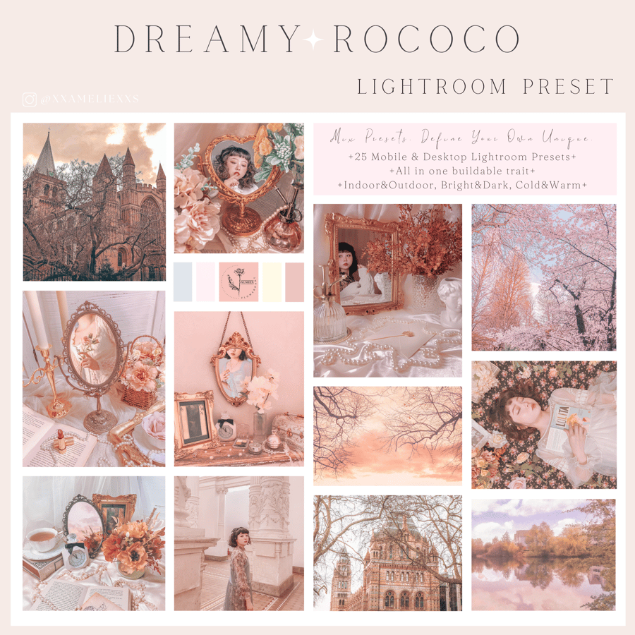 Image of Dreamy Rococo Lightroom Preset