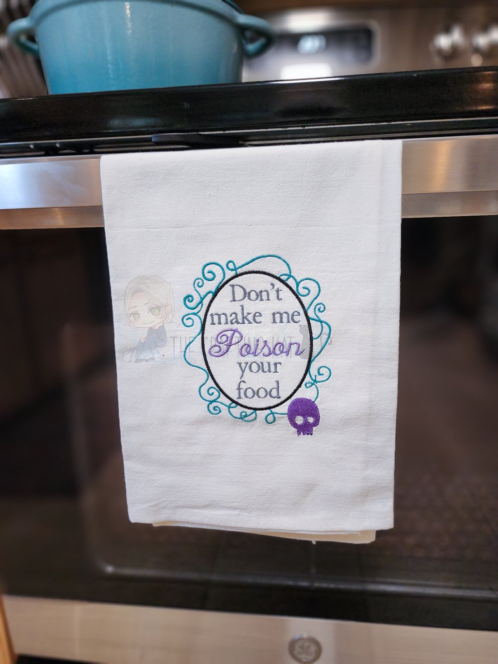 Image of Don't Make Me Poison Your Food Flour Sack Towel