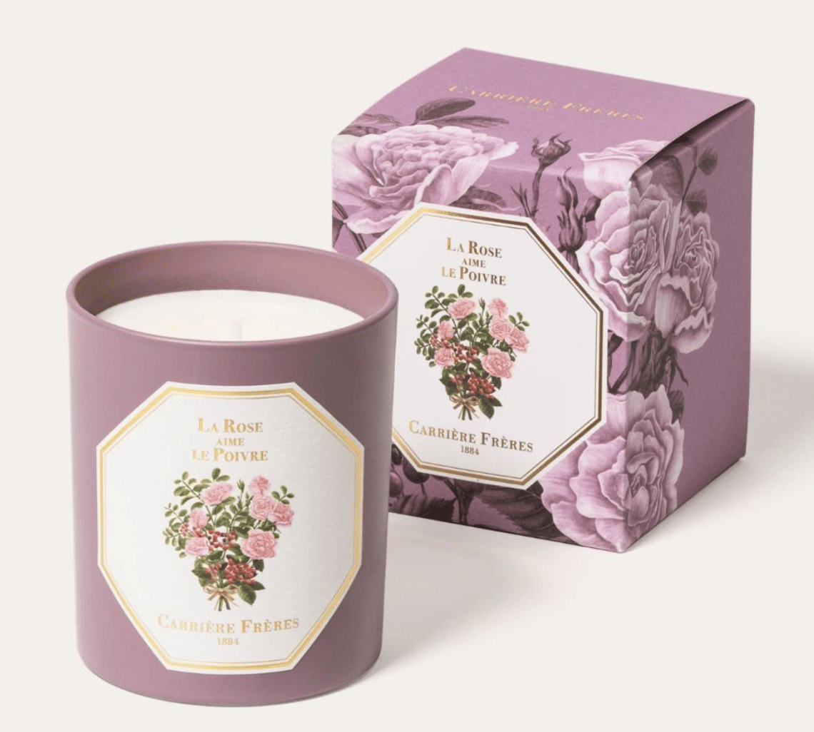 Image of Carrière Frères Rose Combination Candles