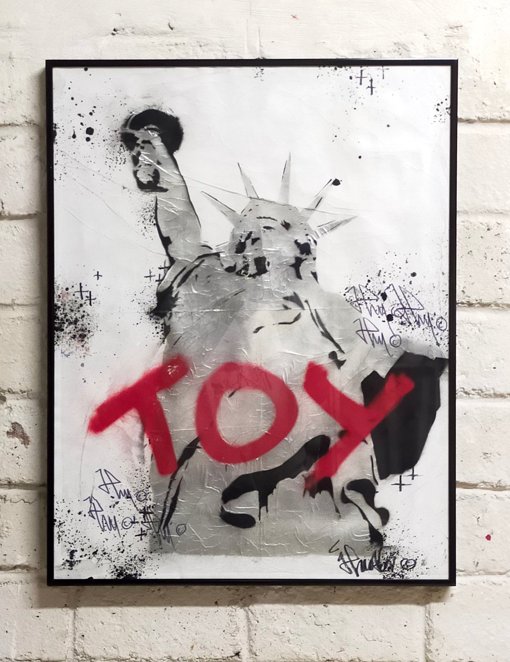 TOY!  2017. on paper. JP MALOT. Signed.