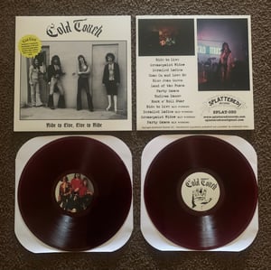 Image of Cold Touch - 'Ride to Live, Live to Ride' LP (Purple Vinyl Only)