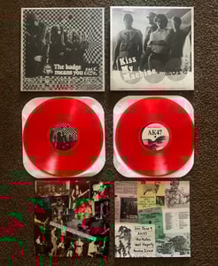 Image of AK-47 'Badge, Singularities, and More!' LP (Orange Vinyl ONLY)