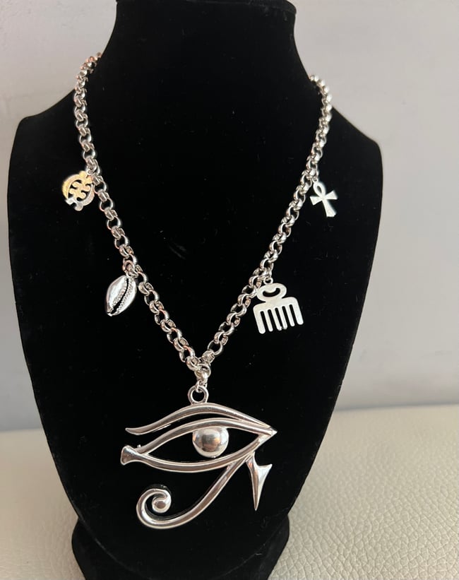 SALE! Covered Charm Necklace (925 Sterling Silver)