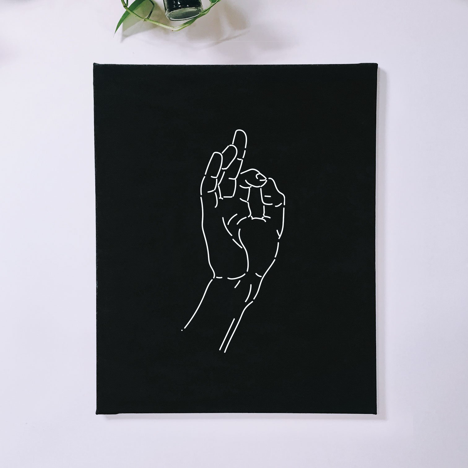 Image of The Hands wall canvas
