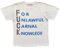 Image 1 of 90's Undercover F.U.C.K. Tee