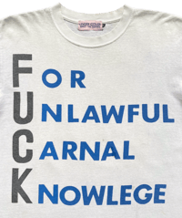 Image 2 of 90's Undercover F.U.C.K. Tee