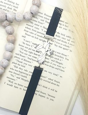 Image of Marbled Cross Bookmark
