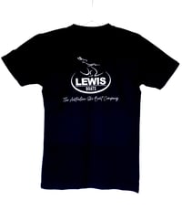 Image 4 of LEWIS ADULTS T-SHIRT - BLACK 