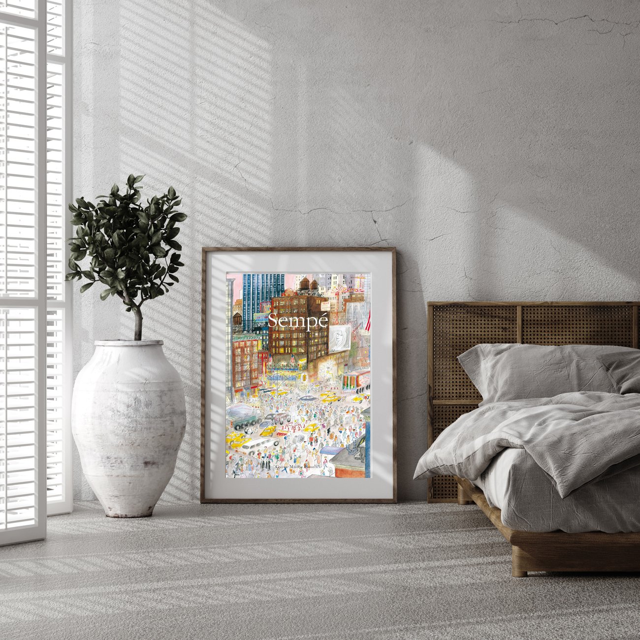 Jean-Jacques Sempe | Traffic Jam | 1999 | Exhibition Poster | Wall Art ...