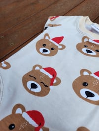 Image 3 of Santa Bear Bodysuit