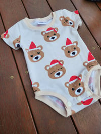 Image 2 of Santa Bear Bodysuit