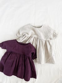 Image 1 of LINEN DRESS (short sleeve)