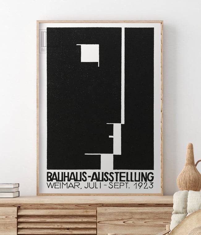 Herbert Bayer | Bauhaus Ausstellung Weimar | 1923 | Exhibition Poster ...