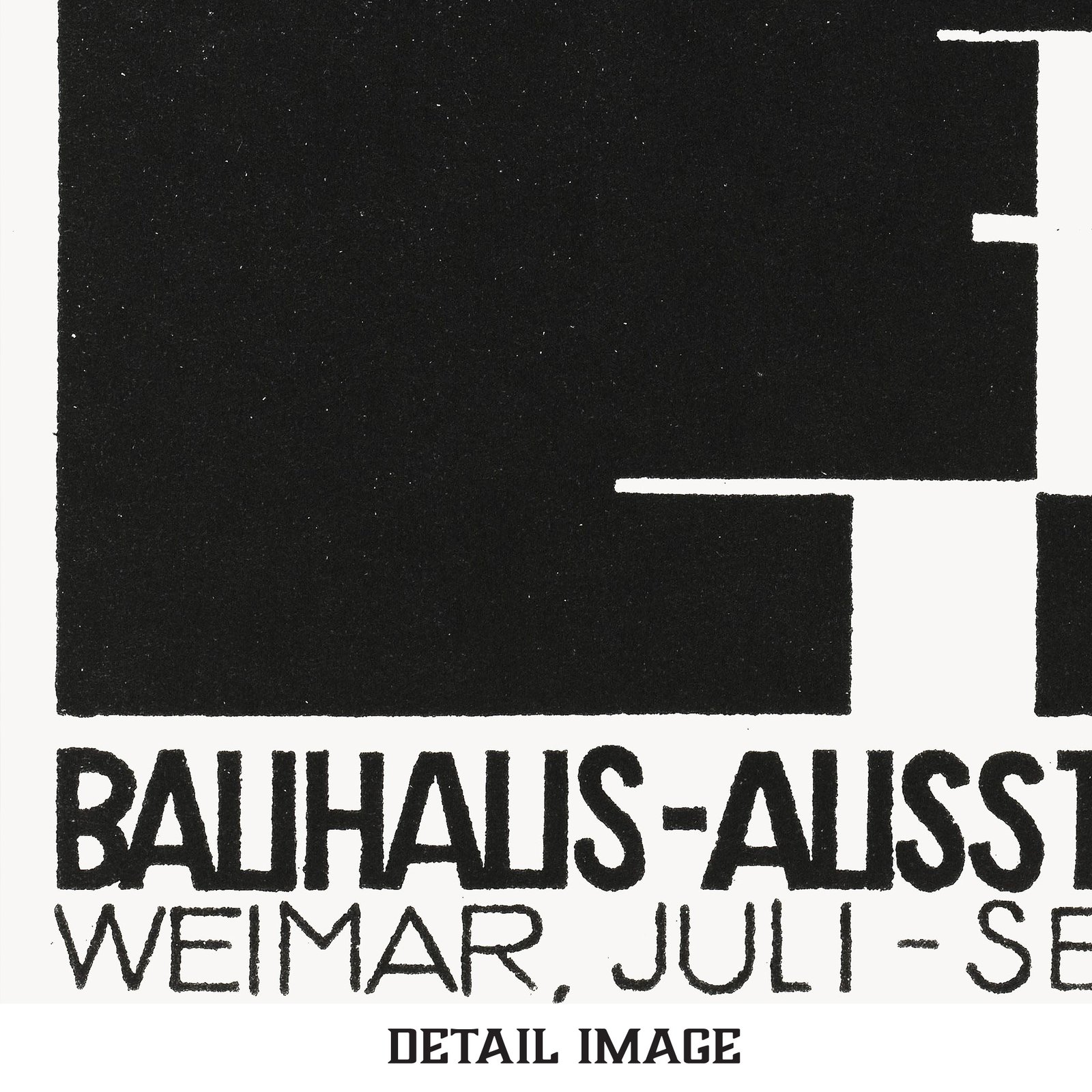 バウハウス Weimar Ausstellung 1923 IBH-70046 Herbert Bayer. Bauhaus Ausstellung Weimar Juli - August