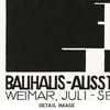 Herbert Bayer | Bauhaus Ausstellung Weimar | 1923 | Exhibition Poster | Wall Art Print | Home Decor