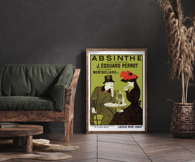 Absinthe Extra-Superieure J. Edouard Pernot | Leonetto Cappiello | 1900 | Vintage Poster