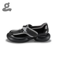 Image 4 of Black Safety Buckle Mary Jane shoes