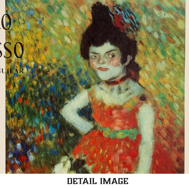 Pablo Picasso | Dwarf Dancer | Museo Picasso | 1966 | Exhibition Poster | Home Decor